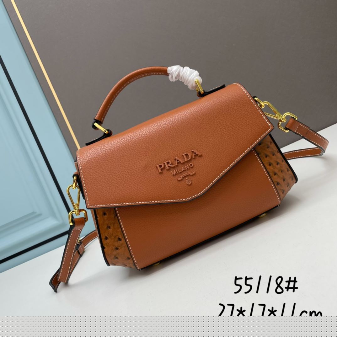 Pra*a top handle bags
